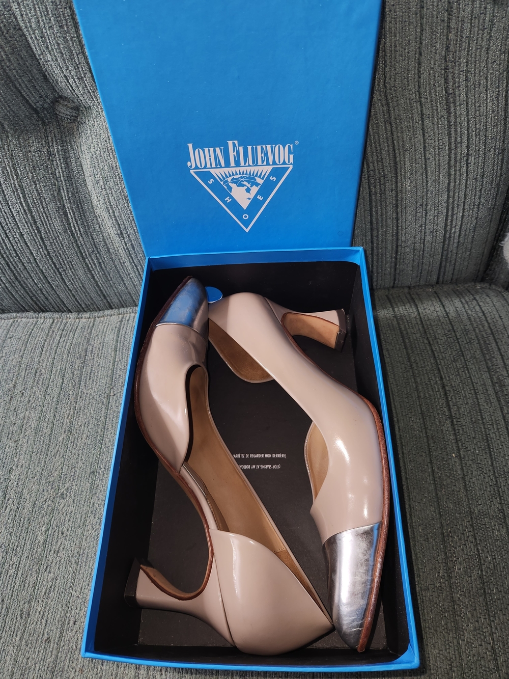 🍉John Fluevog Big Presence Dorsay Pumps - Picture 7 of 8